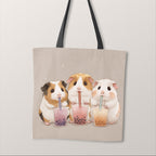TOTE Panel Boba Tea Guinea Pigs TP-1004