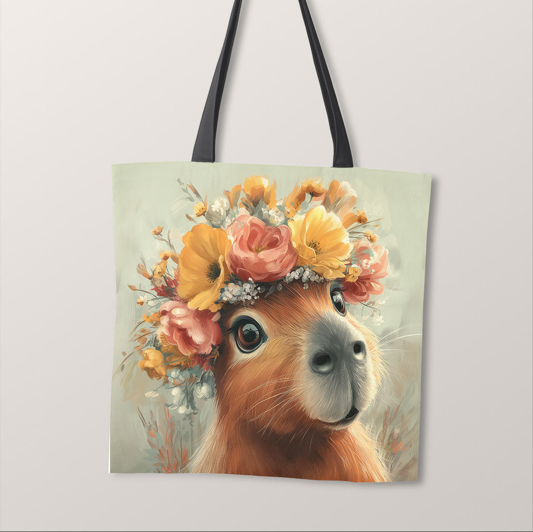 TOTE Panel Floral Guinea Pig TP-1005