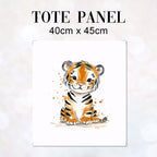 TOTE Panel Cute Baby Tiger TP-1010