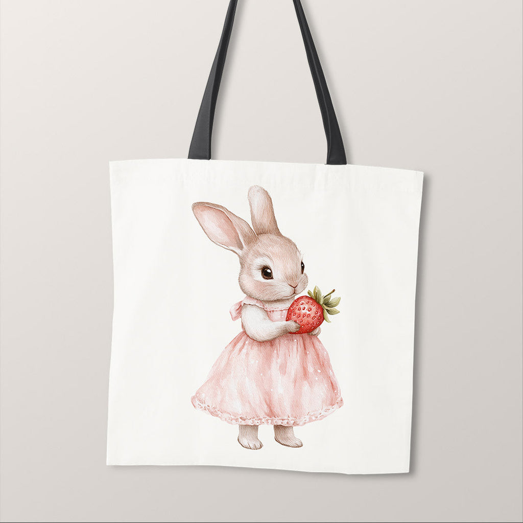 TOTE Panel Strawberry Bunny TP-956