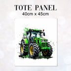 TOTE Panel Green Tractor TP-958