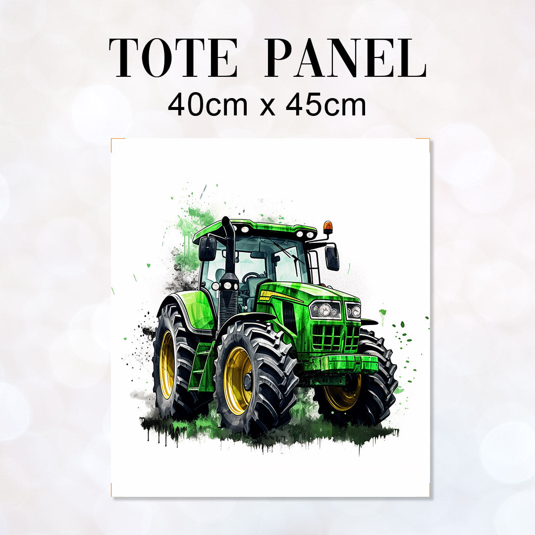 TOTE Panel Green Tractor TP-958