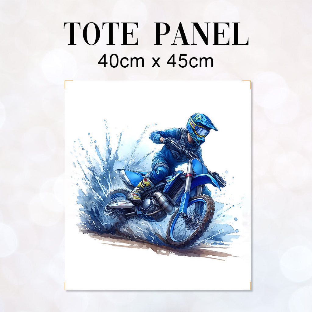 TOTE Panel Blue Bike TP-959