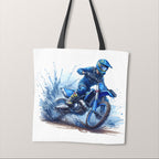TOTE Panel Blue Bike TP-959