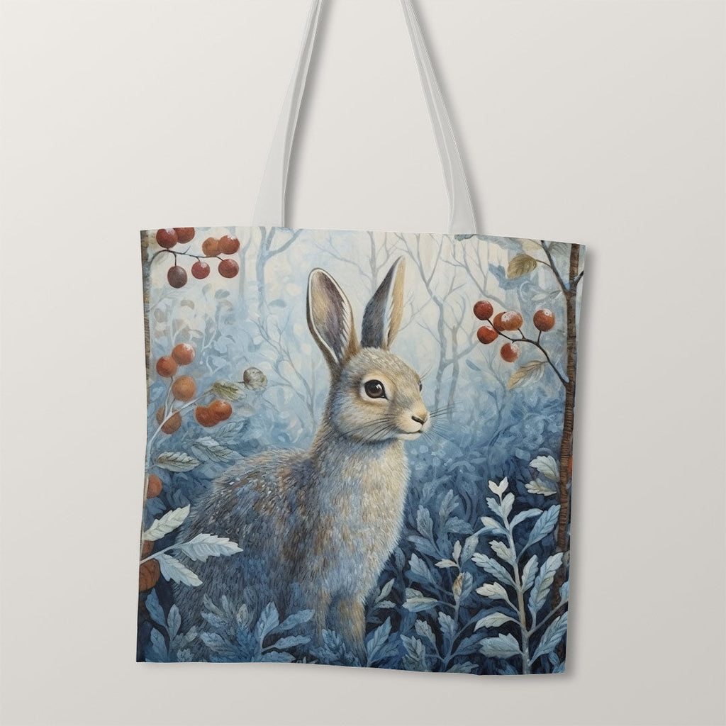 TOTE Winter Hare TP-96 Fabric Bag Panel