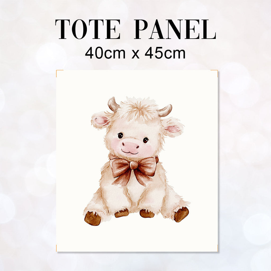 TOTE Panel Cute Cow TP-965