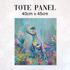 TOTE Panel Pastel Dinosaur TP-970