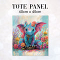 TOTE Panel Pastel Dragon TP-971