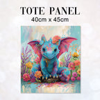 TOTE Panel Pastel Dragon TP-971