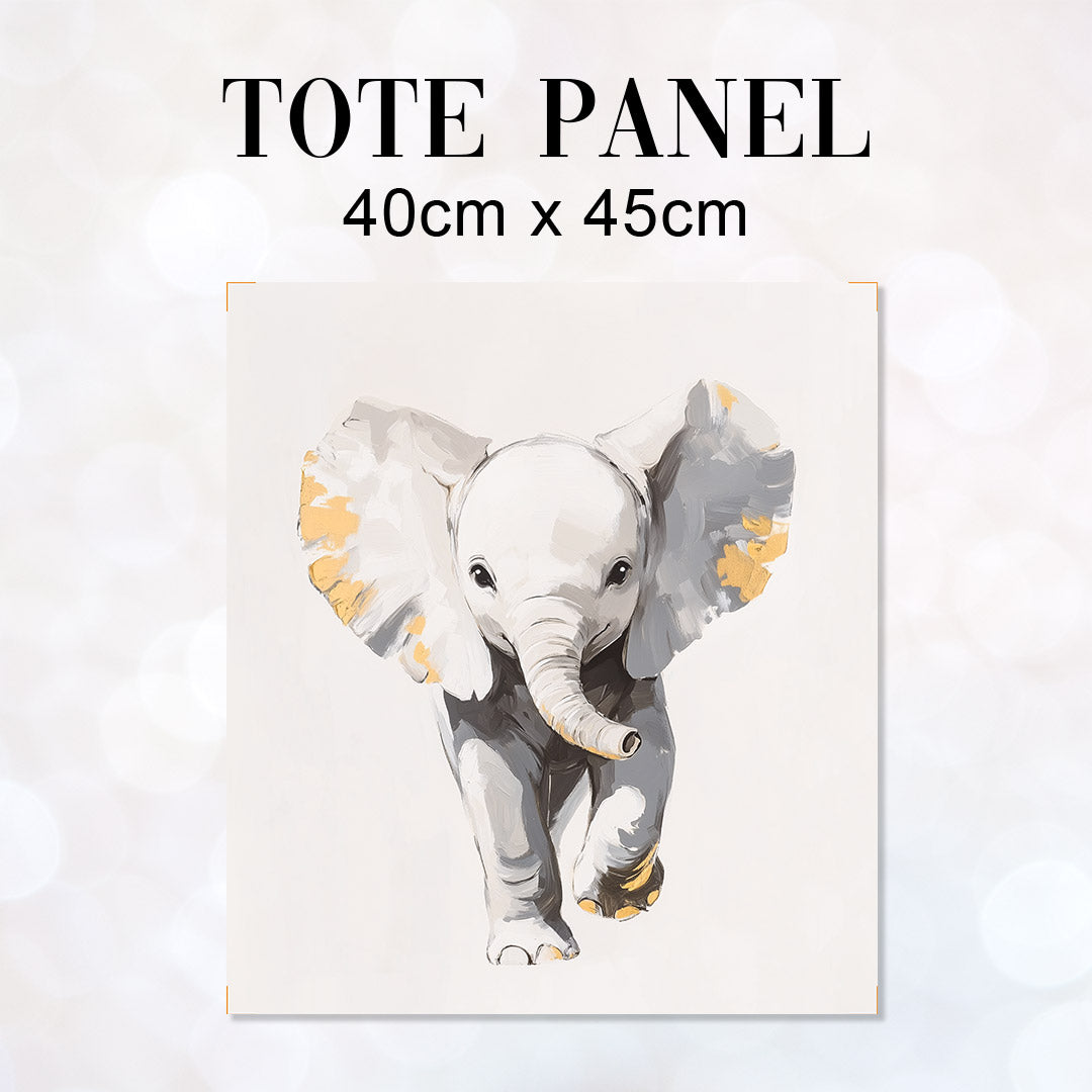 TOTE Panel Grey Elephant TP-974