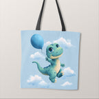 TOTE Panel Blue Dino TP-994