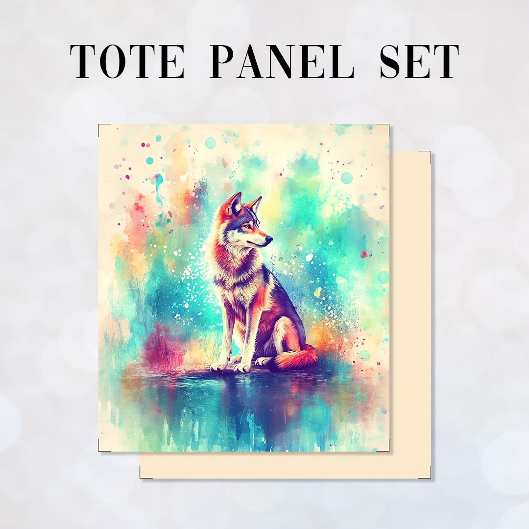 TOTE Panel SET Beautiful Wolf TS-615