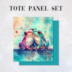 TOTE Panel SET Lovely Frogs TS-617