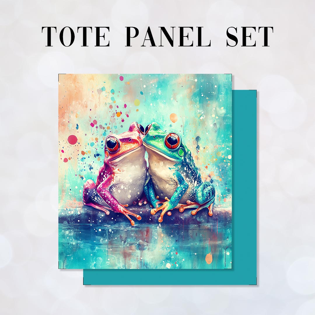 TOTE Panel SET Lovely Frogs TS-617