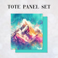 TOTE Panel SET Snowy Mountains TS-620