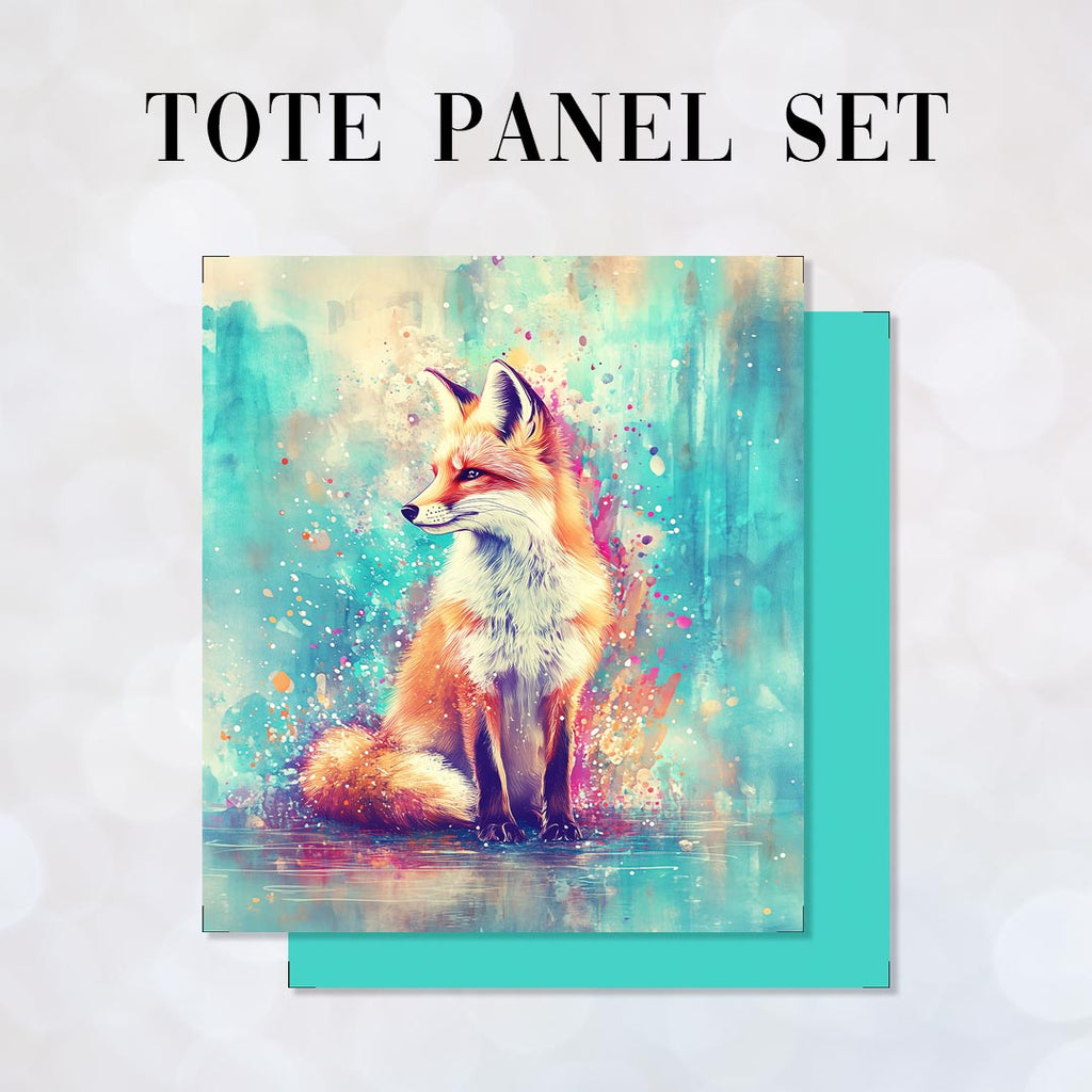 TOTE Panel SET Watercolour Fox TS-625