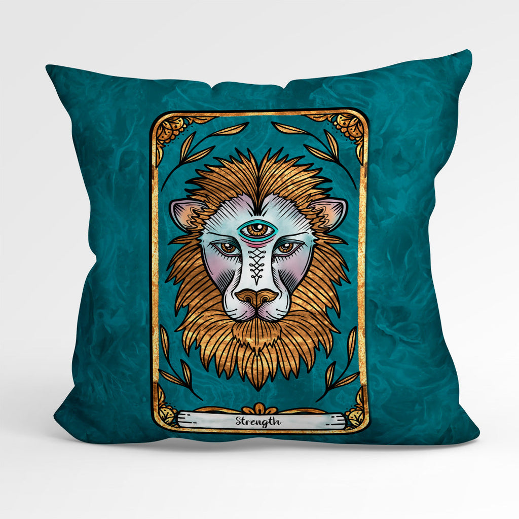 CUSHION Fabric Panel Tarot Strength