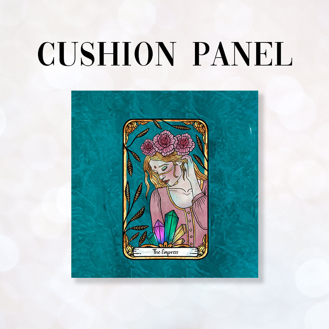 CUSHION Fabric Panel Tarot The Empress
