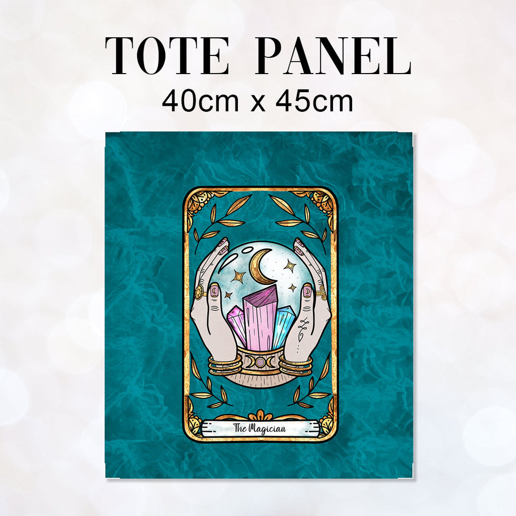 TOTE Tarot The Magician Fabric Bag Panel