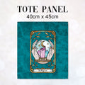TOTE Tarot The Magician Fabric Bag Panel