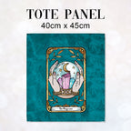 TOTE Tarot The Magician Fabric Bag Panel