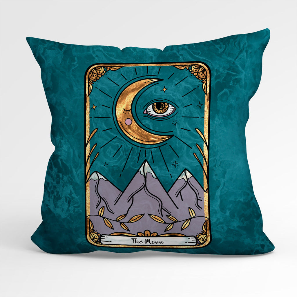 CUSHION Fabric Panel Tarot The Moon