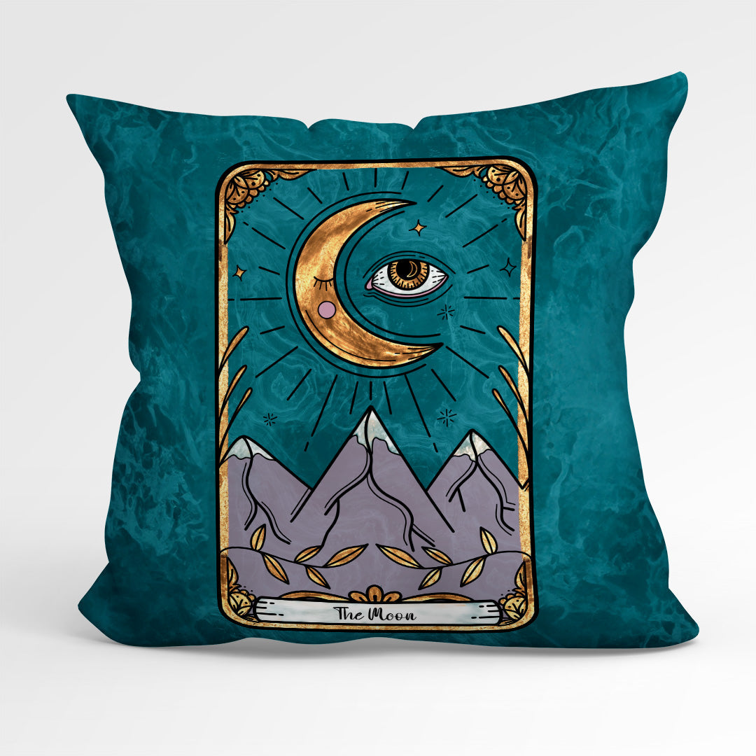 CUSHION Fabric Panel Tarot The Moon
