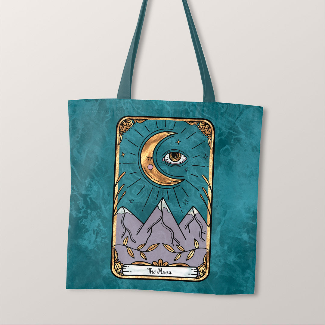 TOTE Tarot The Moon Fabric Bag Panel