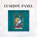 CUSHION Fabric Panel Tarot The Priestess