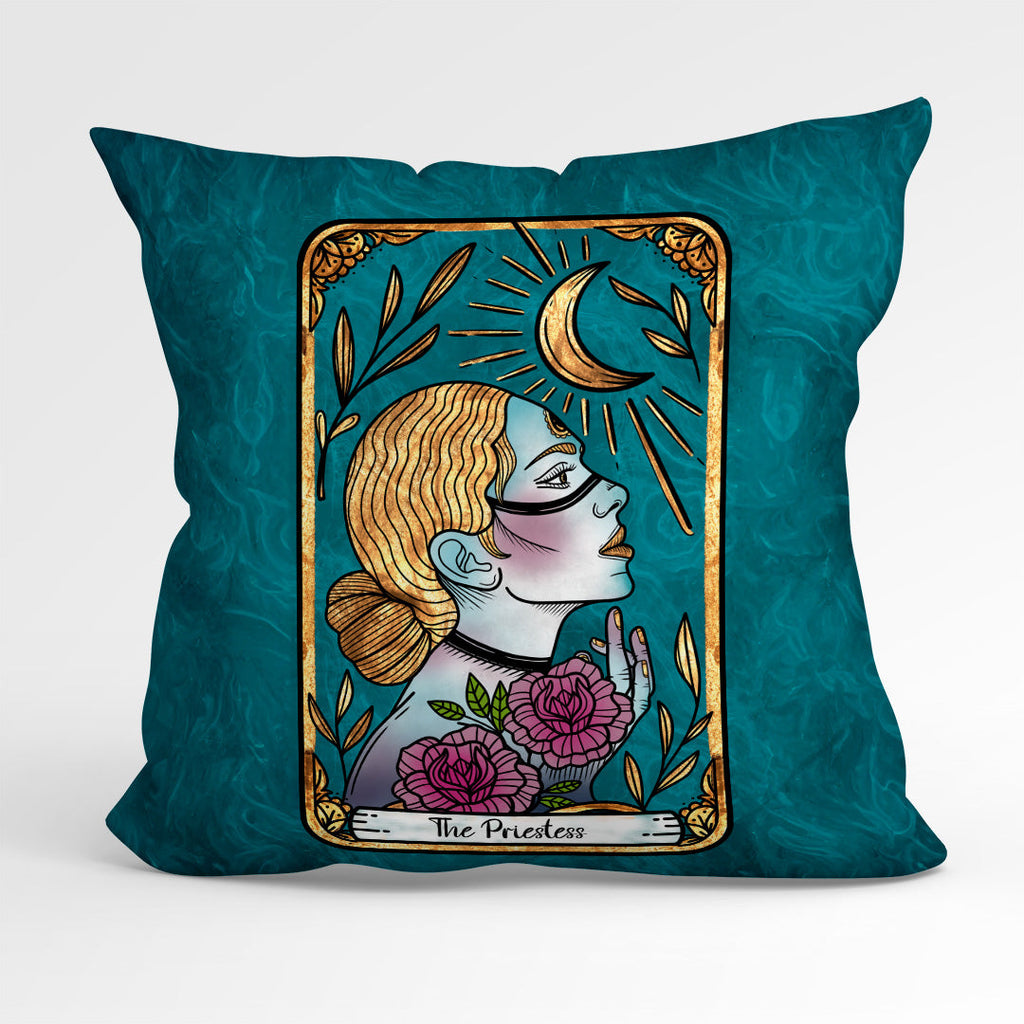 CUSHION Fabric Panel Tarot The Priestess