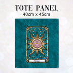 TOTE Tarot The Sun Fabric Bag Panel