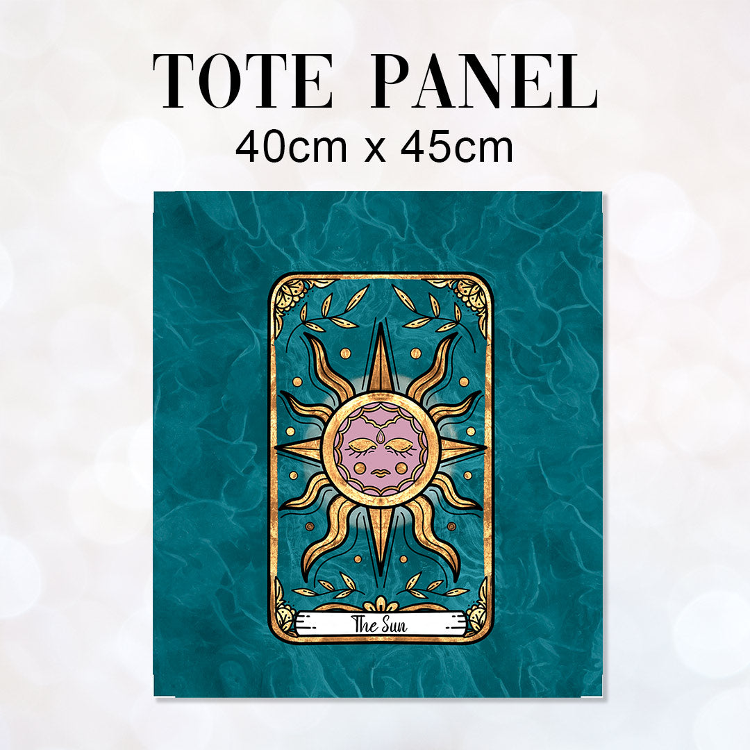 TOTE Tarot The Sun Fabric Bag Panel