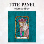 TOTE Tarot The Empress Fabric Bag Panel