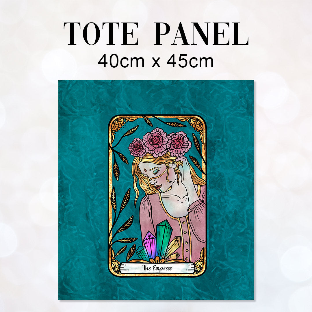 TOTE Tarot The Empress Fabric Bag Panel