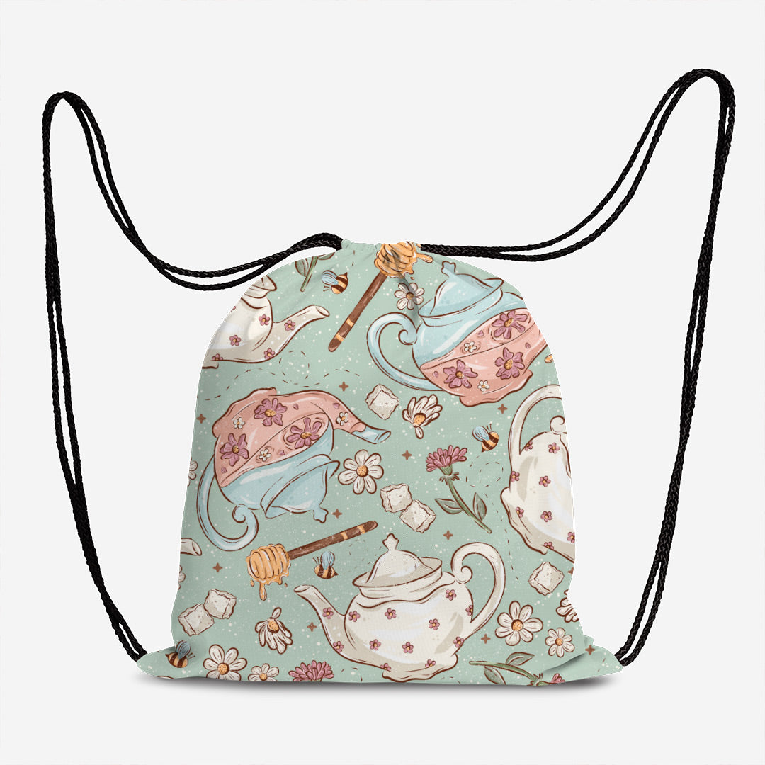 Tea Time Sage Fabric