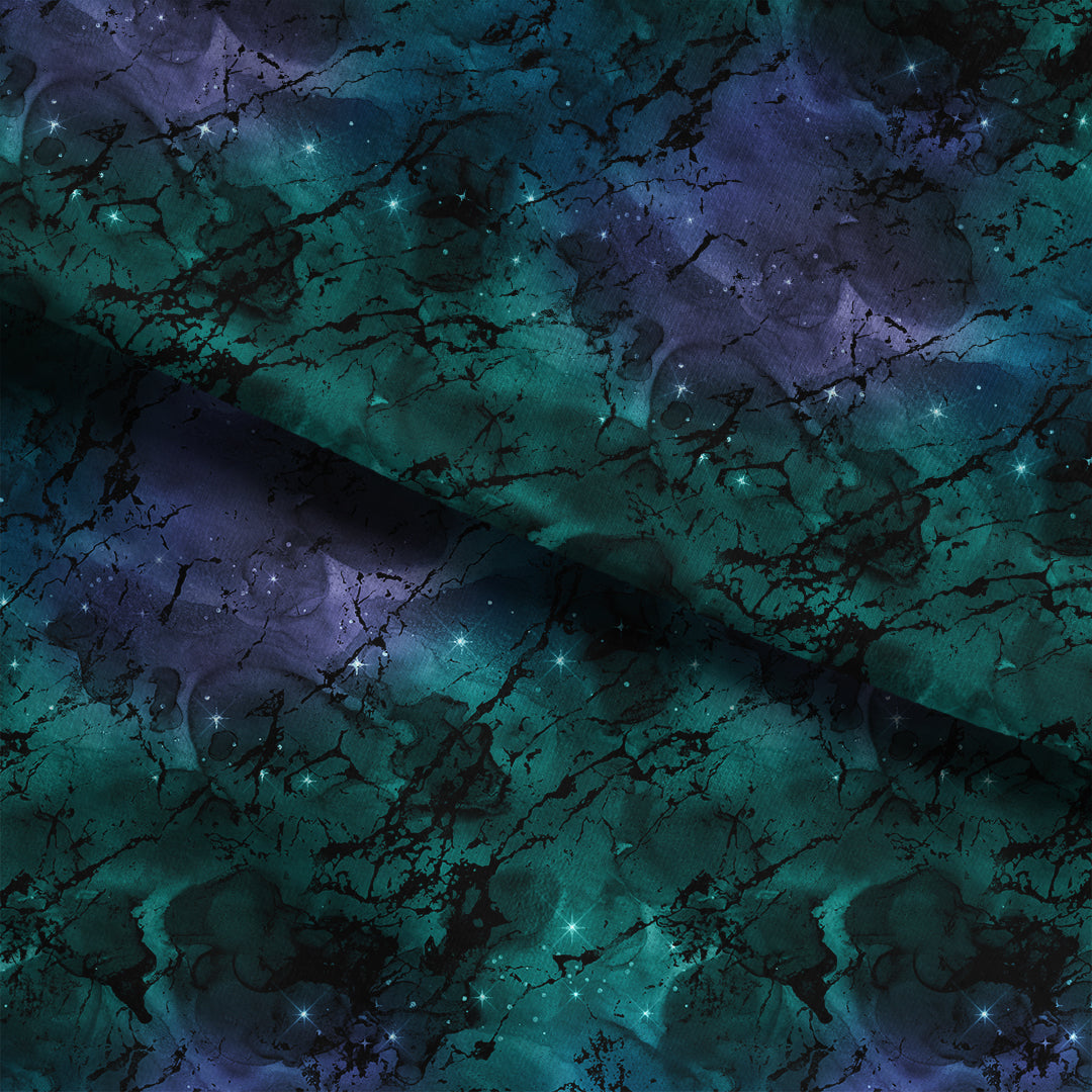 Teal Stain Fabric