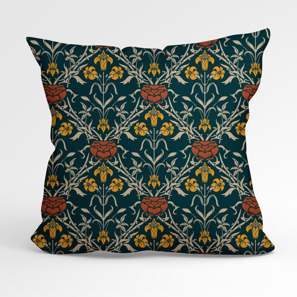 Green Trellis Fabric