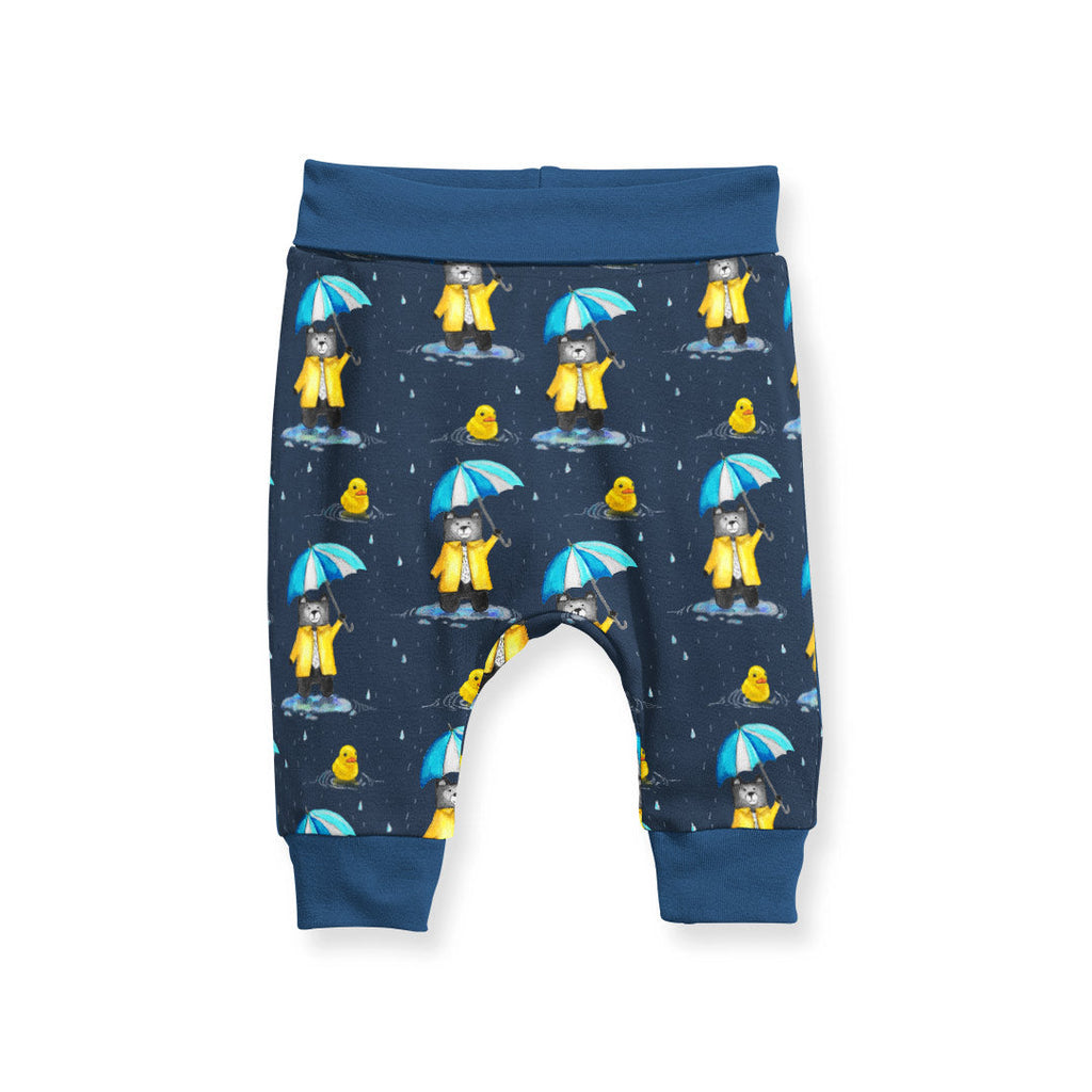 Teddy Blue Umbrella Fabric