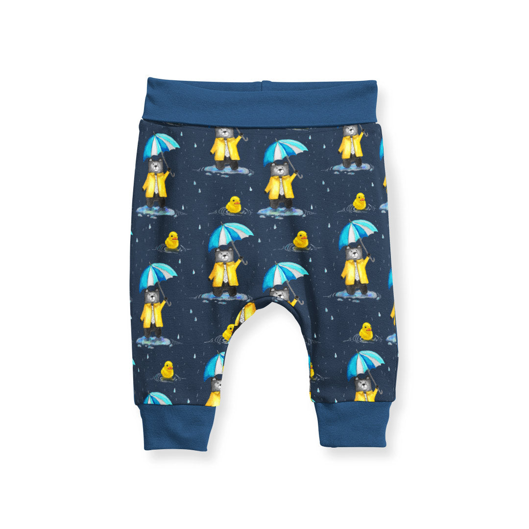 Teddy Blue Umbrella Fabric