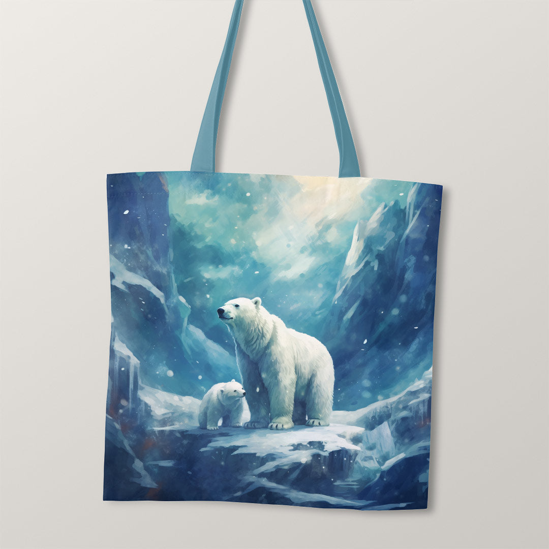 TOTE The North Pole Fabric Bag Panel
