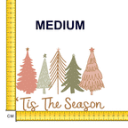 Tis The Season Iron on Fabric Heat Transfer DTF-91