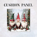 CUSHION Panel Three Winter Gnomes CP-825