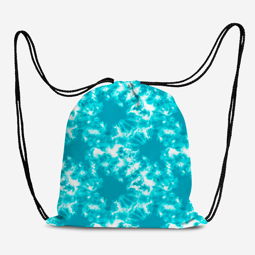 Tie Dye Blue Fabric
