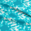 Tie Dye Blue Fabric