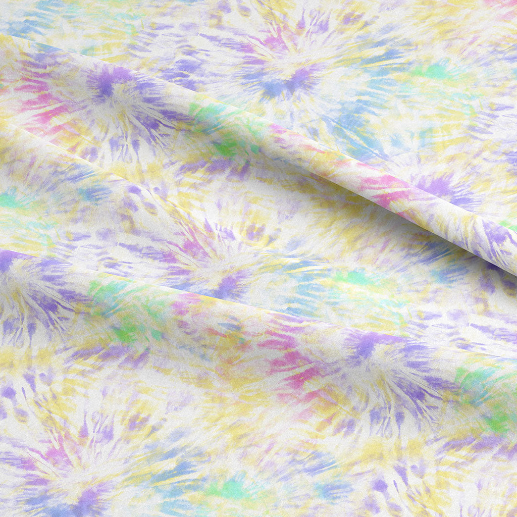 Tie Dye Pastel Fabric