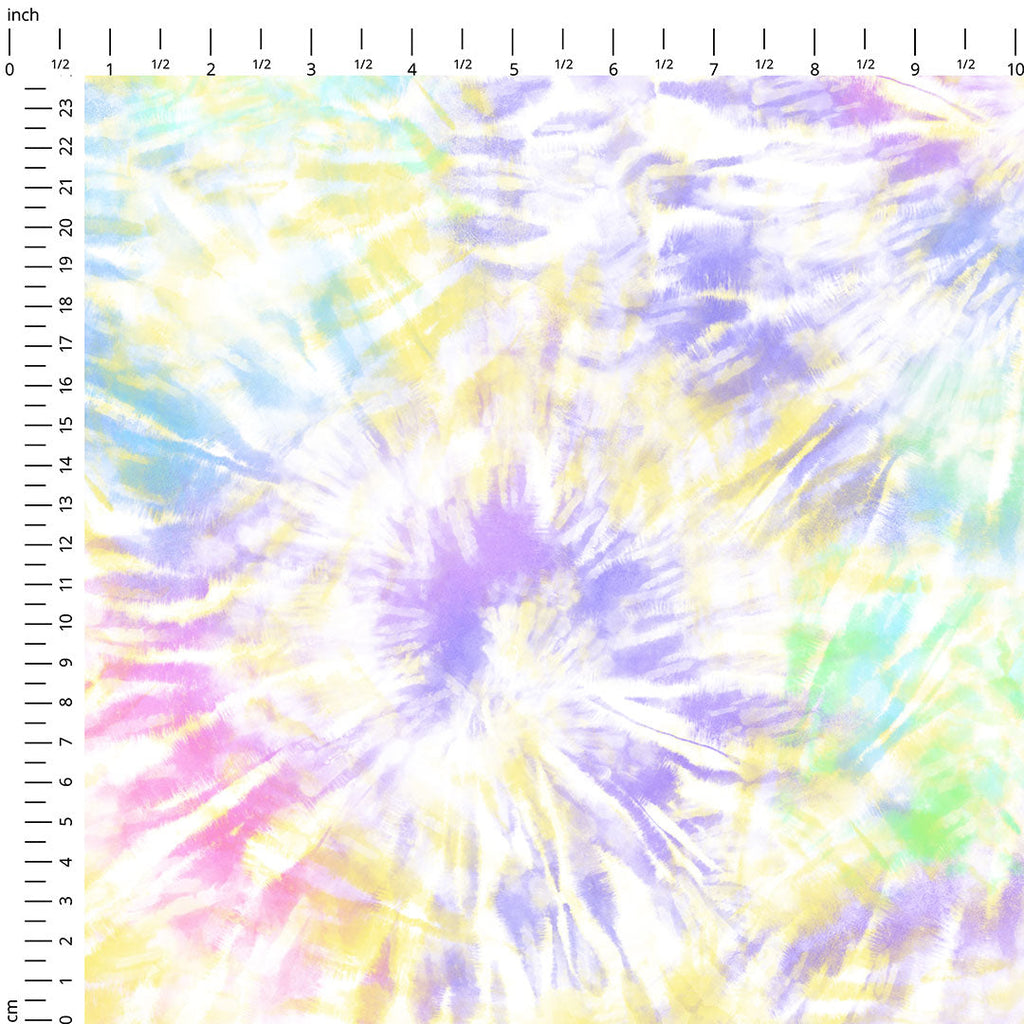 Tie Dye Pastel Fabric