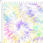 Tie Dye Pastel Fabric