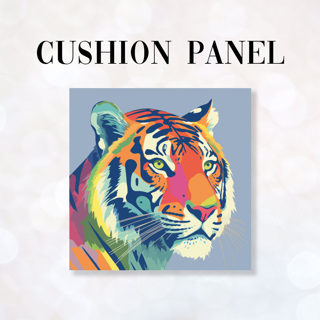 CUSHION Panel Tiger Blue