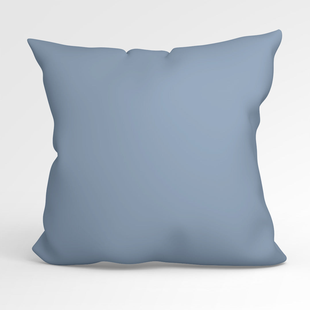 CUSHION CO-ORD Tiger On Blue Fabric Panel