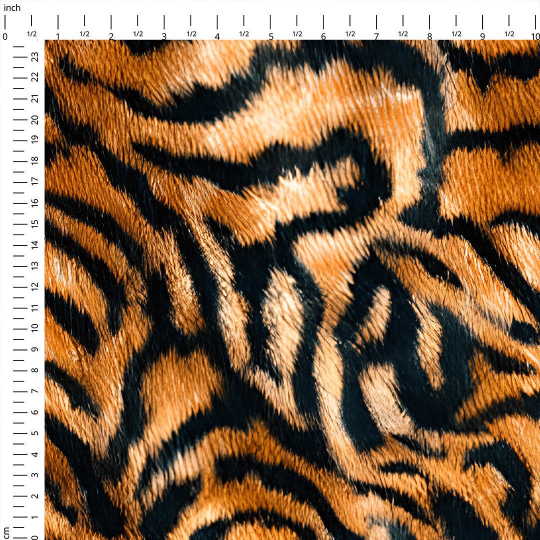 Tiger Fur Fabric
